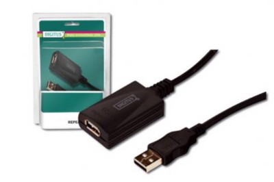 ESTENSORE DI LINEA USB M/F CAVO 5 MT.