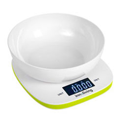 BILANCIA DIGITALE DA CUCINA INN-132G CON CIOTOLA IN PLASTICA