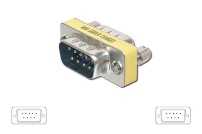 ADATTATORE MINI SERIALE 9 PIN M-M (00422)