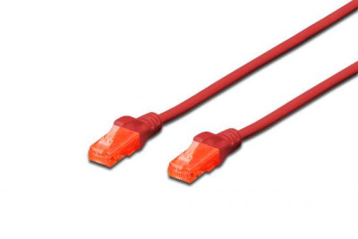 CAVO DI RETE CAT.6E 1MT ROSSO (DK1617010R)