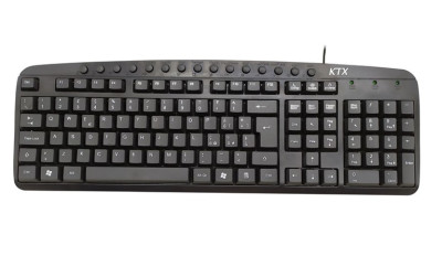 TASTIERA KB-2105U USB MULTIMEDIALE NERA