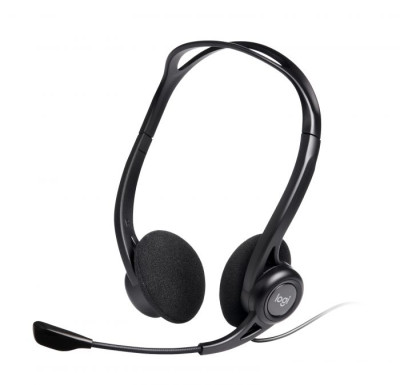 CUFFIE MICROFONO LOGI H960 PC USB (981-000100)
