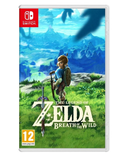 VIDEOGIOCO THE LEGEND OF ZELDA BREATH OF THE WILD PER SWITCH