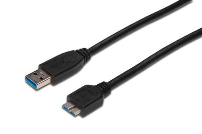 CAVO USB 3.0 A - MICRO USB B 0.25MT (AK-300117-003-S)