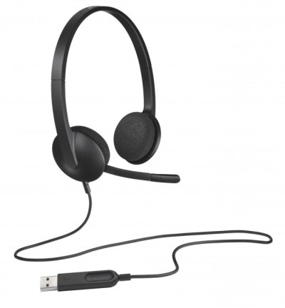 CUFFIA CON MICROFONO H340 (981-000475) USB