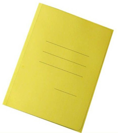 CARTELLE 3 LEMBI MANILLA GR.150 (50 PEZZI) - GIALLO