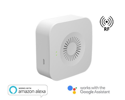 SENSORE BUZZER JINGLE 2 SENZA FILI A PILE/ALIMENTAZIONE RF (ME-DBJ2)