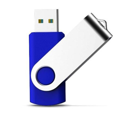 PEN DRIVE 16GB BLU BULK - IDEALE PER SERIGRAFIA - USB