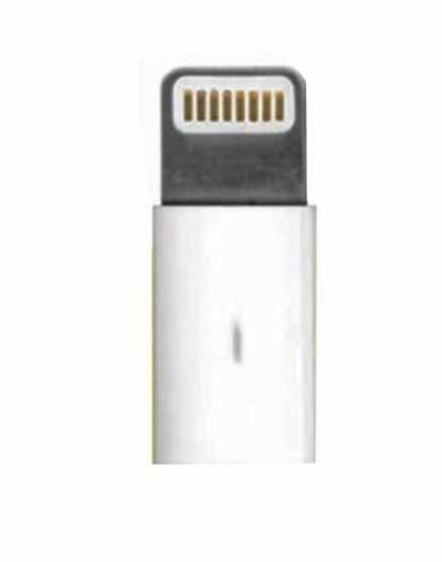 ADATTATORE DA MICROUSB A LIGHTNING (40198)