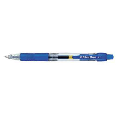 PENNA SCATTO STL1209 INK 0.7MM INK GEL BLU (12 PEZZI)