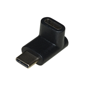 ADATTATORE USB-C 2.0 MASCHIO/FEMMINA 90 ANGOLATO ALTO/BASSO (LKADAT148)
