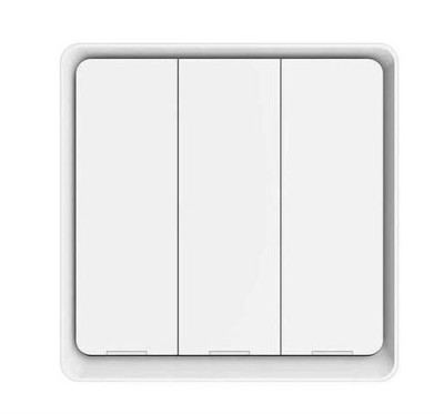 INTERRUTTORE SMART A MURO SENZA FILI 3CH (ET-SS3)