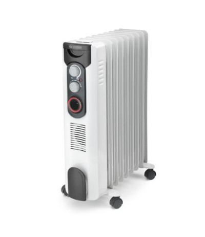 RADIATORE AD OLIO CALDORAD 9TT STUFETTA ELETTRICA - INTERNO 2000W - BIANCO