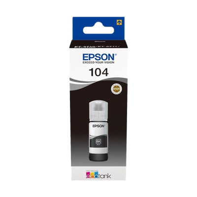 CARTUCCIA ORIGINALE ECOTANK 104 (C13T00P140) NERO