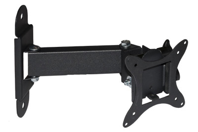 STAFFA SUPPORTO A PARETE 2 SNODI PER TV DA 14" A 27" (LKBR131)