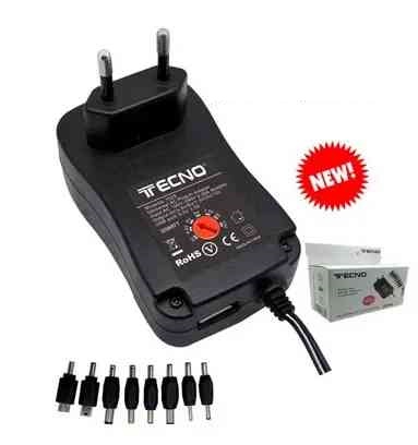 ALIMENTATORE PER NOTEBOOK 30 WATT UNIVERSALE VARIABILE (7029)