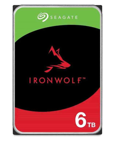HARD DISK 6 TB IRONWOLF SATA 3 3.5" NAS (ST6000VN006)