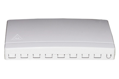 BOX 8 PORTE PER CONNETTORI FIBRA OTTICA SC SIMPLEX O LC DUPLEX PER APPLICAZIONI FTTH (LKBOXFT8)