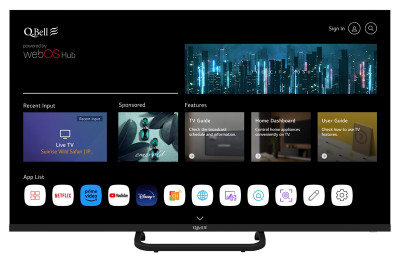 TV LED 55" QT55UWF9B ULTRA HD 4K SMART TV WEBOS WIFI DVB-T2