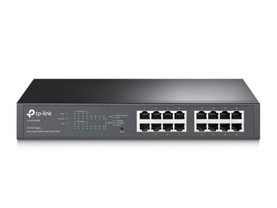 SWITCH RETE 16 PORTE 10/100/1000 EASY SMART SG1016PE 8 PORTE POE