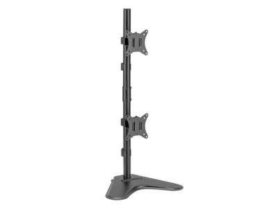 SUPPORTO DA TAVOLO A DOPPIO MONITOR VERTICALE 17" A 32" (650128)