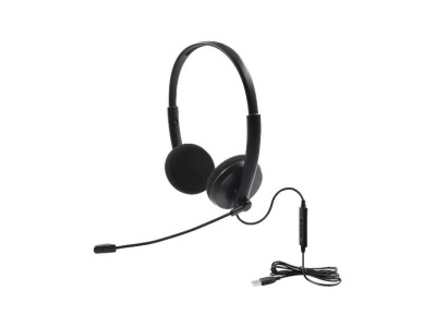 CUFFIA CON MICROFONO AC300 USB