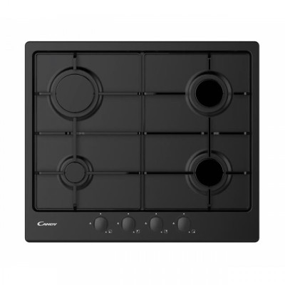 PIANO COTTURA A GAS IDEA 60CM - 4 FUOCHI - NERO (CHW6BRBB)