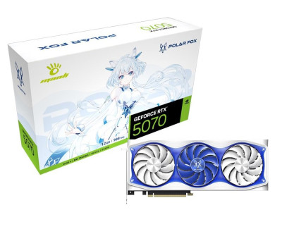 SCHEDA VIDEO GEFORCE RTX 5070 OC POLAR FOX 12 GB (M-N507PO/D712G-M3633)