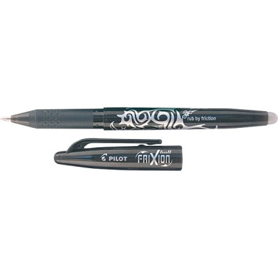 PENNA A SFERA PILOT PUNTA 0,7MM CANCELLABILE NERA (12 PEZZI)