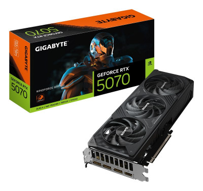 SCHEDA VIDEO GEFORCE RTX 5070 WINDFORCE SFF 12 GB (GV-N5070WF3-12GD)