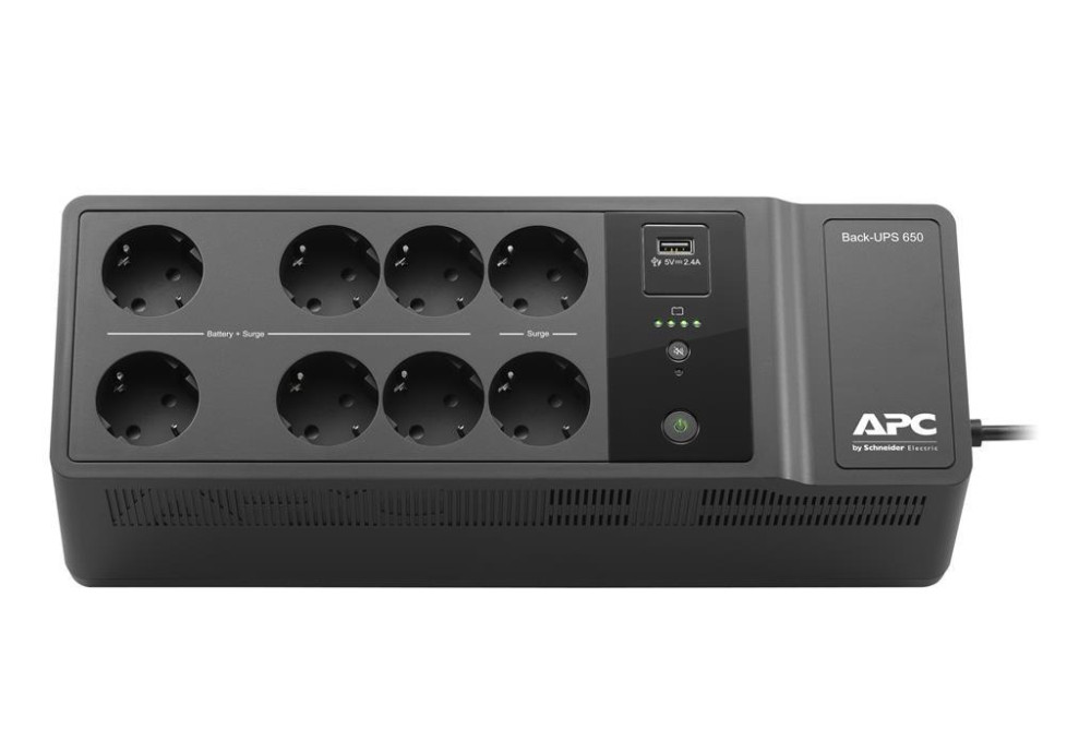 GRUPPO DI CONTINUITA BACK-UPS 650VA/400W + PORTA USB (BE650G2-GR) - immagine 3