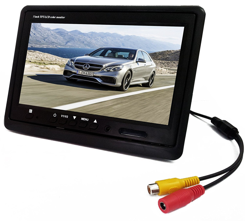 MONITOR 7" DA AUTO (LY 7001D) HDMI / VNC / VGA /RCA - immagine 2