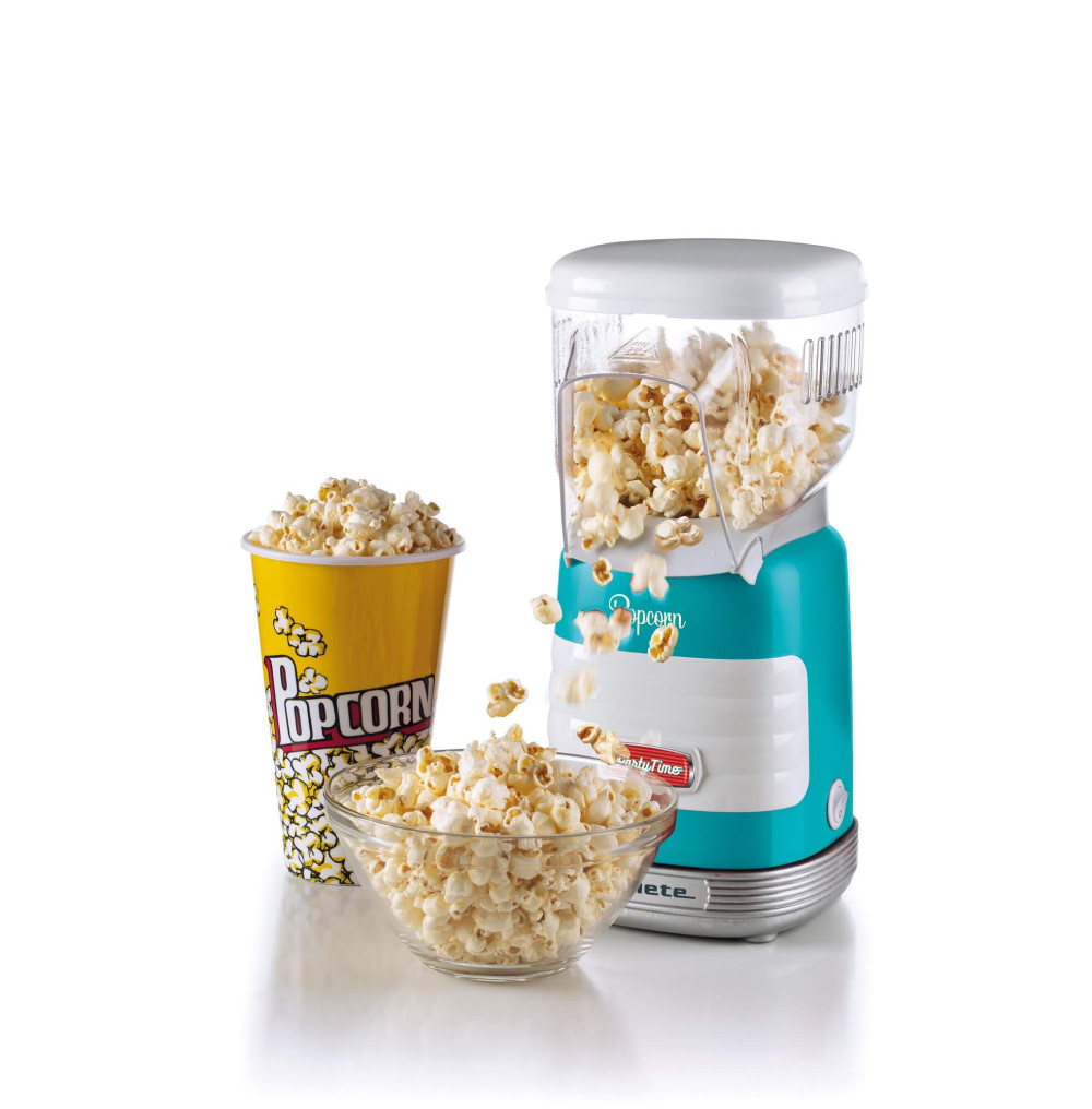 MACCHINA PER POPCORN PARTY TIME AZZURRO (2956) - immagine 2
