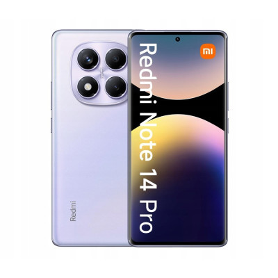SMARTPHONE REDMI NOTE 14 PRO 8+256GB AURORA PURPLE VIOLA 4G DUAL SIM