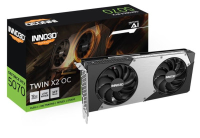 SCHEDA VIDEO GEFORCE RTX 5070 TWIN X2 OC 12 GB (N50702-12D7X-195064N)