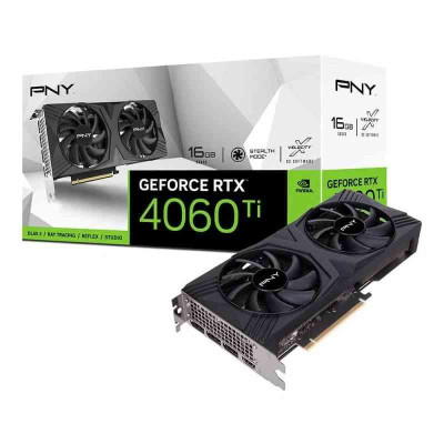 SCHEDA VIDEO GEFORCE RTX 4060 TI VERTO DUAL FAN DLSS3 16GB (VCG4060T16DFXPB1)