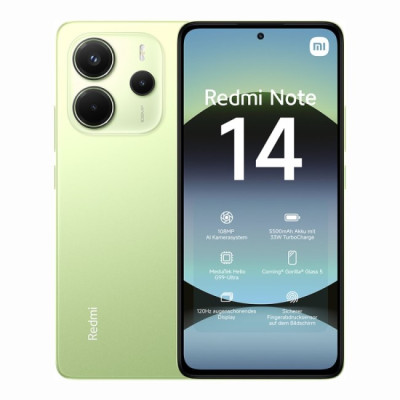 SMARTPHONE REDMI 14 6+128GB LIME GREEN VERDE 4G DUAL SIM