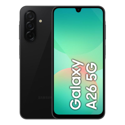 SMARTPHONE GALAXY A26 (SM-A266BZKBEUE) 128GB 5G AWESOME BLACK NERO