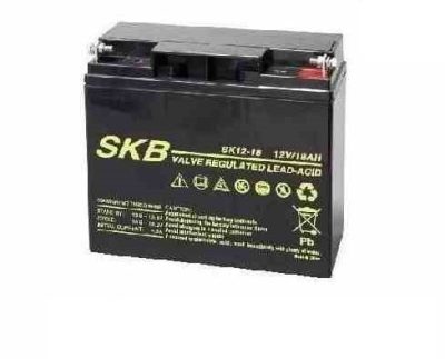 BATTERIA AL PIOMBO RICARICABILE 12V 18AH CON TERMINALI VITE/BULLONE 38641705