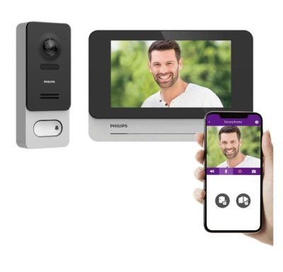 VIDEOCITOFONO WELCOMEEYE WIRELESS BLUETOOTH WLAN - TOUCHSCREEN SENZA FILI DA 7" (531039)